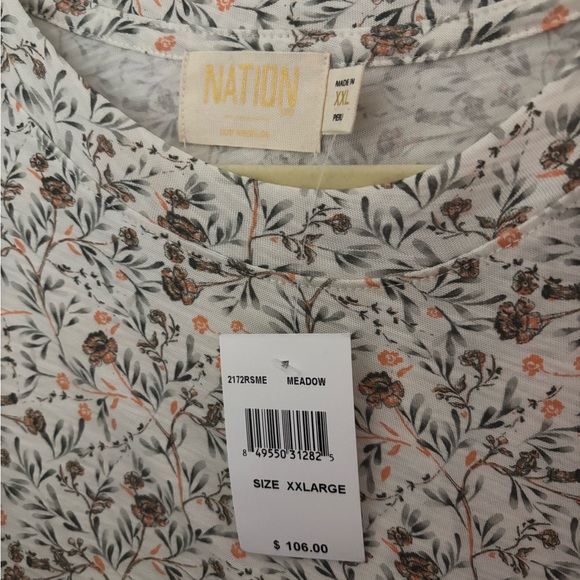 NWT Nation LTD Paulette Tank XXL - Picture 4 of 7